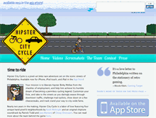 Tablet Screenshot of hipstercitycycle.com